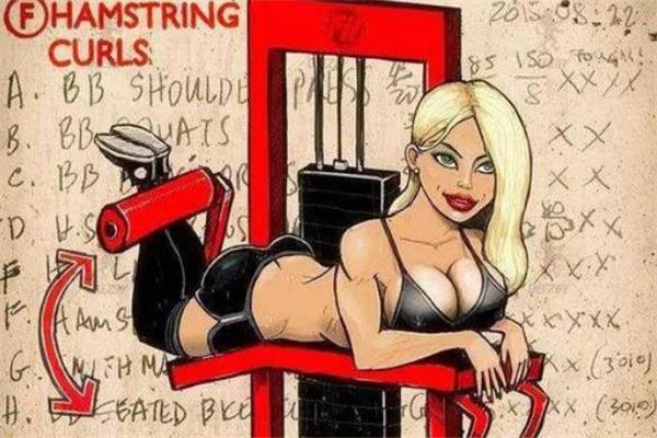 俯卧腿弯举的标准动作 俯卧腿弯举练哪里