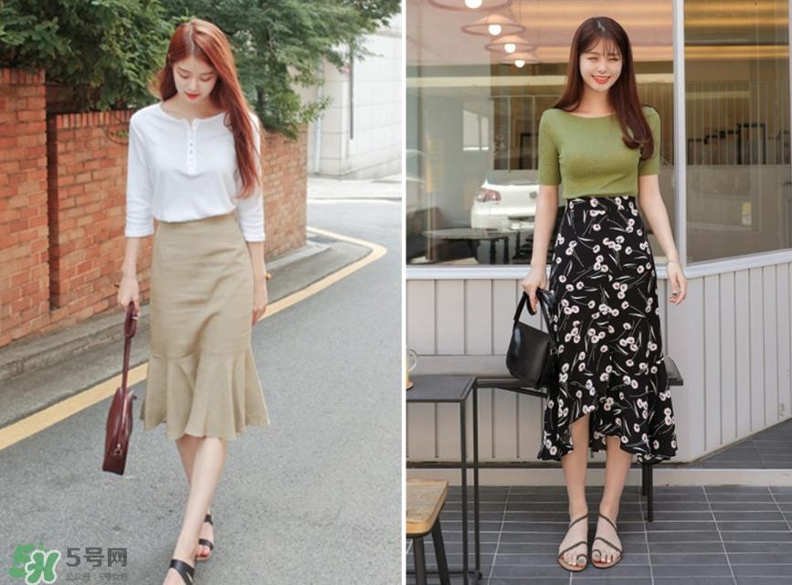 半身裙搭配图片 半身裙款式图片