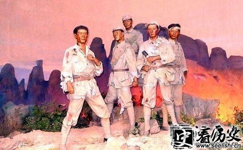 狼牙山五壮士画像