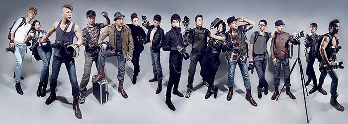 10人以上大合影队形只能“人从众”?给你看专业摄影师的自拍合影