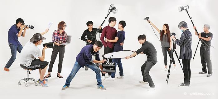 10人以上大合影队形只能“人从众”?给你看专业摄影师的自拍合影