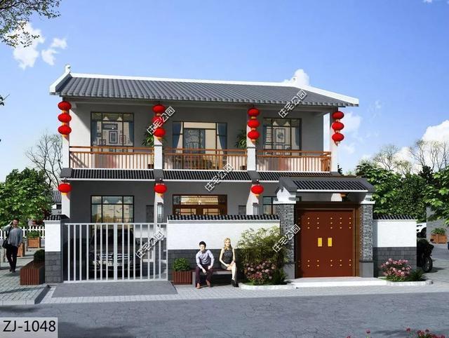 农村建房堂屋不能少，快看这9套中式户型，造价25万起