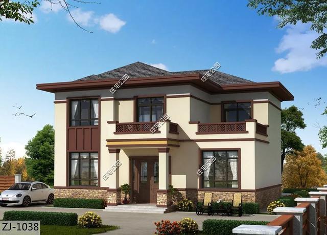 农村建房堂屋不能少，快看这9套中式户型，造价25万起