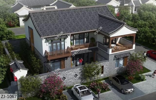 农村建房堂屋不能少，快看这9套中式户型，造价25万起