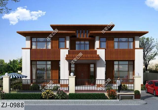 农村建房堂屋不能少，快看这9套中式户型，造价25万起