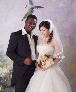 ​为什么中非混血儿长得更像非洲人？网友说：墨水非常强悍