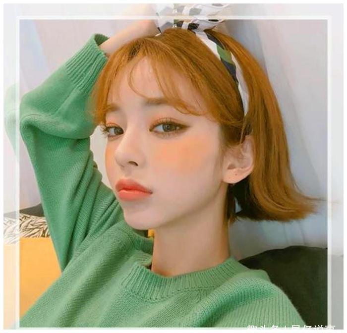 短发中比较流行的几款发型,让你变成精致女孩,颜值堪比校花!