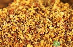 干桂花可以泡水喝吗?干桂花泡水有什么作用