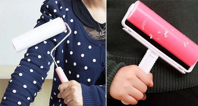 衣服粘毛粘灰?用这个1招搞定,比胶带好用100倍