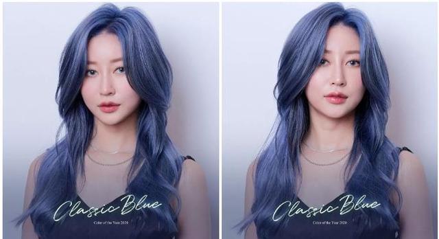 蓝色染发居然不是非主流？爱豆也染了