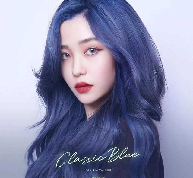 蓝色染发居然不是非主流？爱豆也染了