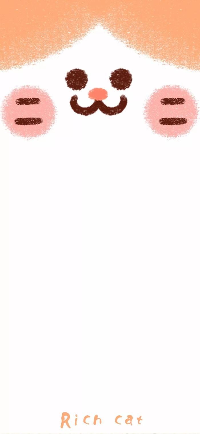 超萌壁纸，专治iPhone X 齐刘海！