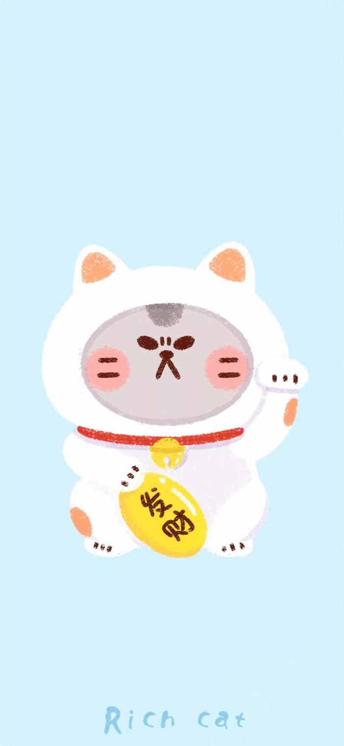 超萌壁纸，专治iPhone X 齐刘海！