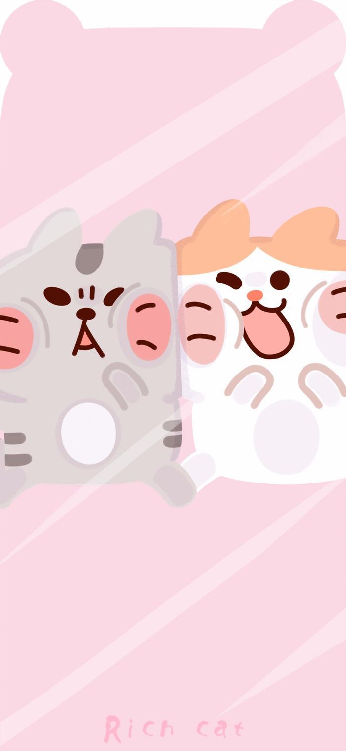 超萌壁纸，专治iPhone X 齐刘海！