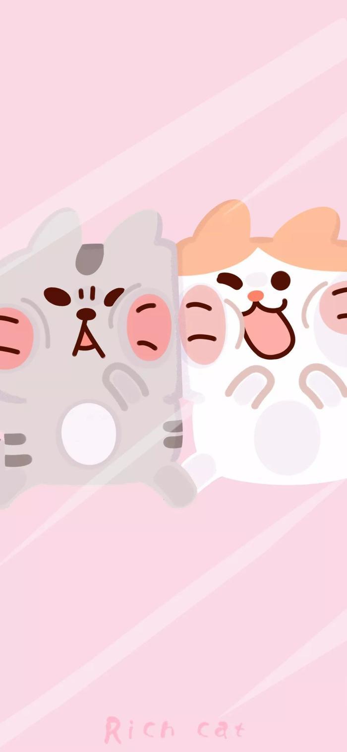 超萌壁纸，专治iPhone X 齐刘海！