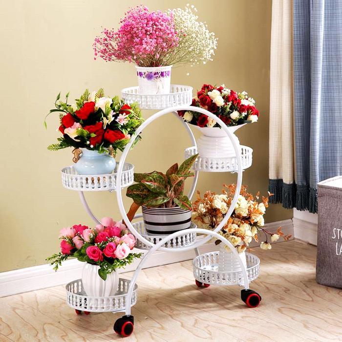 建议每个家庭:花盆别再到处塞了,瞧这新花架,优美大方别具一格