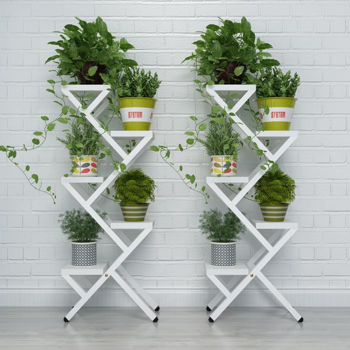 建议每个家庭:花盆别再到处塞了,瞧这新花架,优美大方别具一格