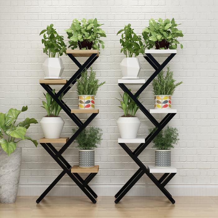 建议每个家庭:花盆别再到处塞了,瞧这新花架,优美大方别具一格