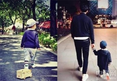 ​勒东儿子第一天上幼儿园 李佳很不舍!