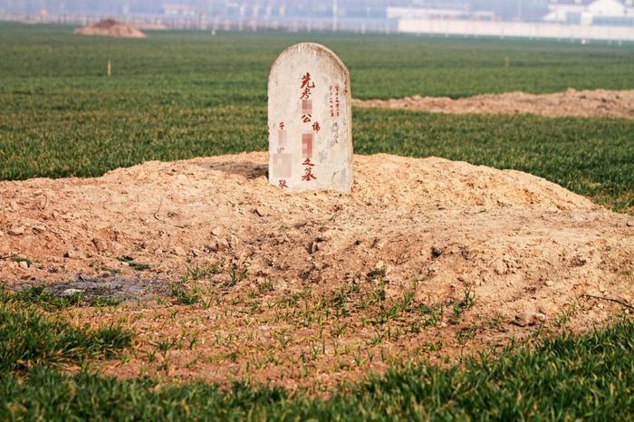 那年河南周口平坟：坟头虽然平掉了，谁也不愿在祖坟上种庄稼！