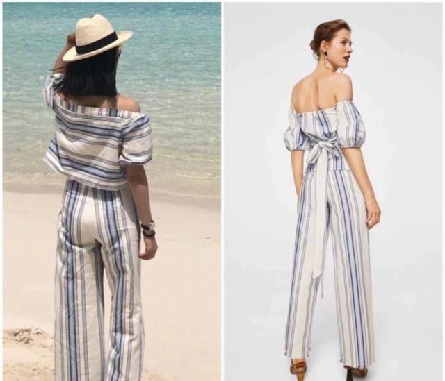 36岁林依晨晒度假照，半身裙穿成抹胸裙好可爱！网友：湘琴回来了