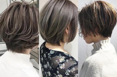 ​你的短发缺个合适的发色，显白低调的冷棕色染发，了解一下