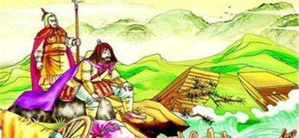 渡汉水攻打楚国被淹死的君王