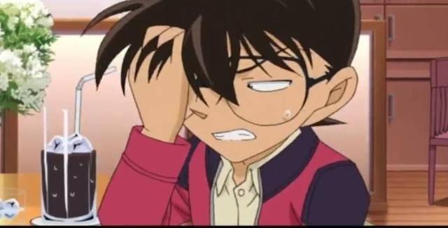 怪盗基德要亲小兰，工藤新一的反应太激烈！