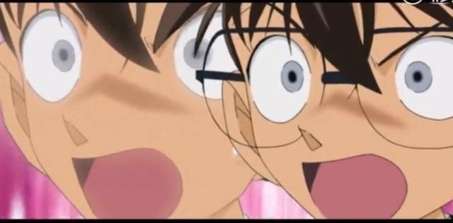 怪盗基德要亲小兰，工藤新一的反应太激烈！