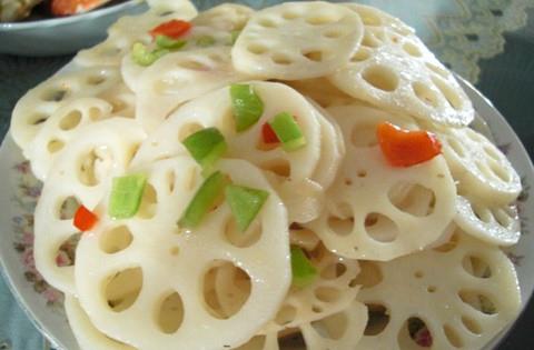 清炒莲藕怎么做好吃 清炒莲藕的做法 清炒莲藕怎么做好吃 清炒莲藕的做法