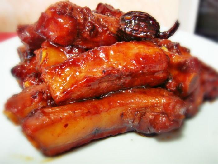 蜜汁排骨的做法 蜜汁排骨怎么做好吃 蜜汁排骨的做法 蜜汁排骨怎么做好吃