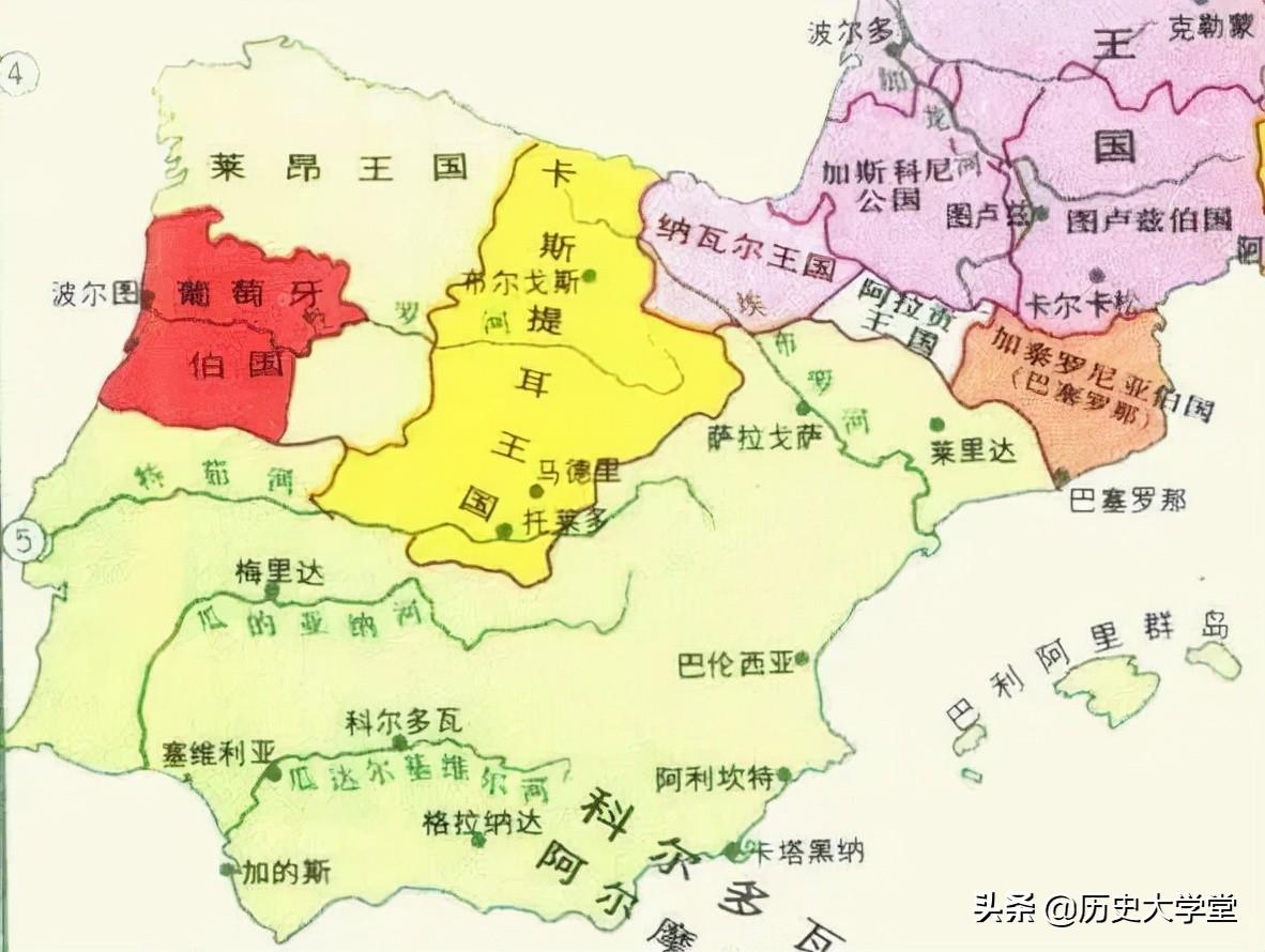 伊比利亚半岛上的两个国家：西班牙为何没有吞并葡萄牙