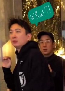 ​王思聪房祖名低调就餐被偶遇，网友：王校长这是胖了？