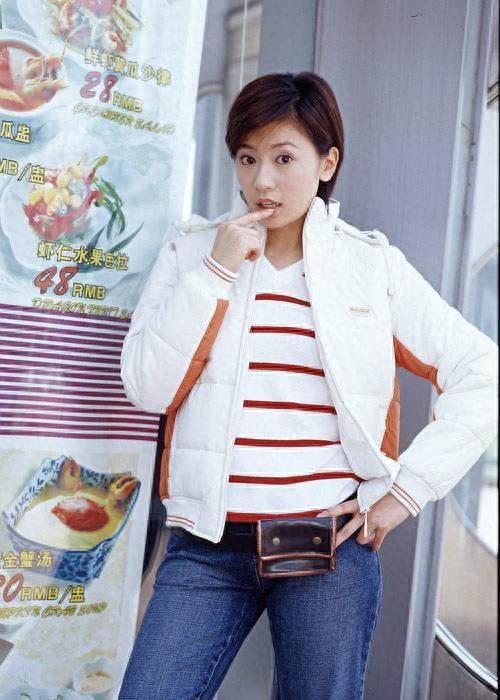 青春靓丽,贾静雯早年旧照