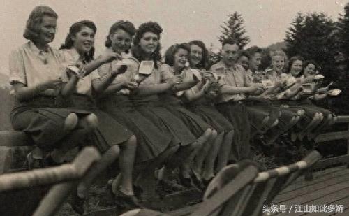 图看二战时期纳粹德国的漂亮女兵