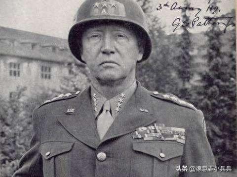 二战名将，了不起的美国热血将军——巴顿将军！