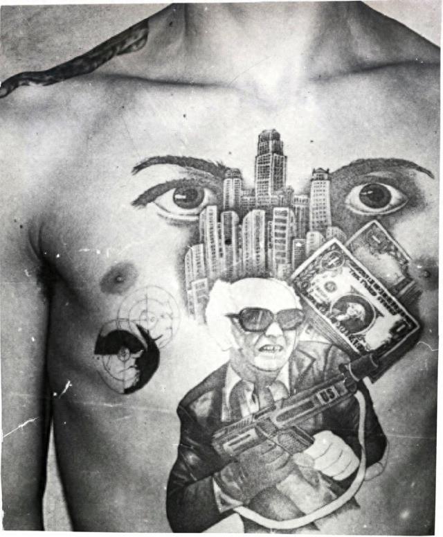 实拍迄今为止最完整的监狱纹身图鉴