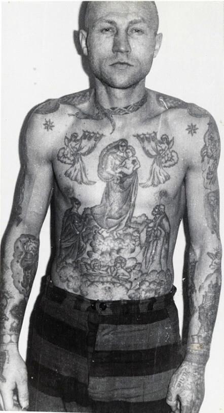 实拍迄今为止最完整的监狱纹身图鉴