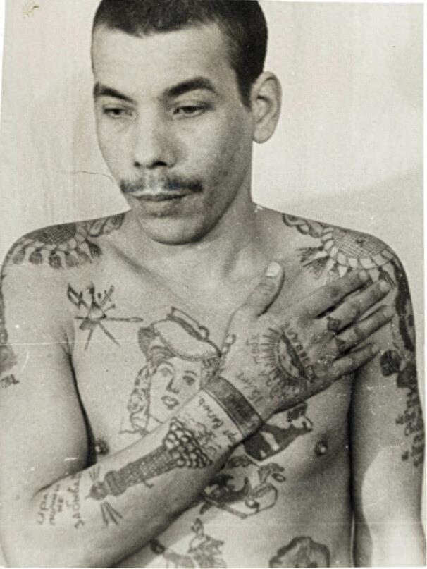 实拍迄今为止最完整的监狱纹身图鉴