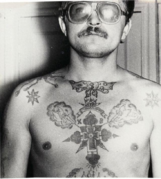 实拍迄今为止最完整的监狱纹身图鉴