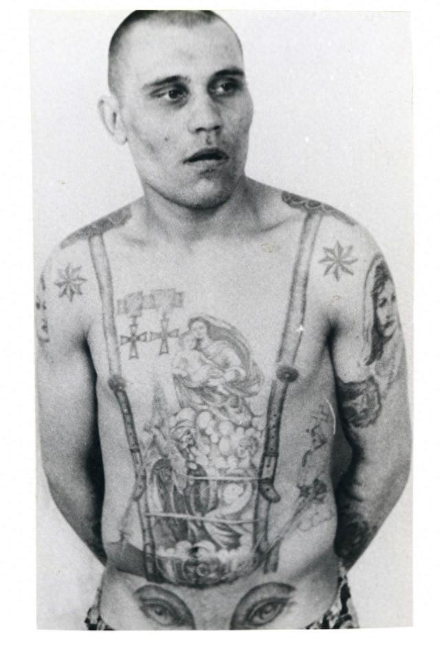 实拍迄今为止最完整的监狱纹身图鉴