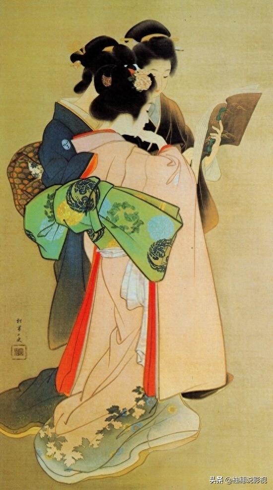 日本优美俳句5首，虽是很短的诗，也浪漫至极。《浮世绘美女图》