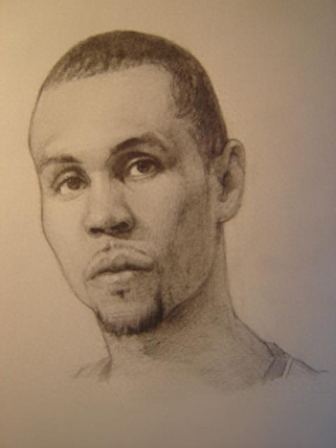 NBA13位球星手绘素描画,加内特笑的灿烂,科比有点忧伤