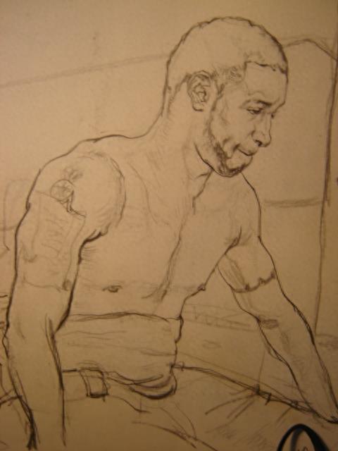 NBA13位球星手绘素描画,加内特笑的灿烂,科比有点忧伤