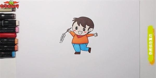 鞭炮简笔画,鞭炮的简笔画图片?图2