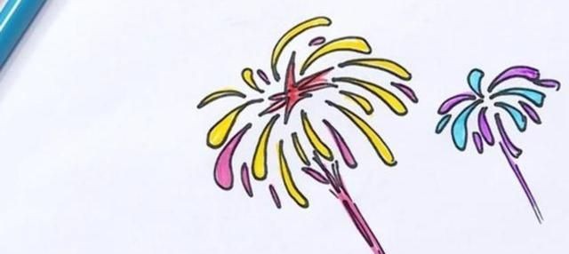 鞭炮简笔画,鞭炮的简笔画图片?图10