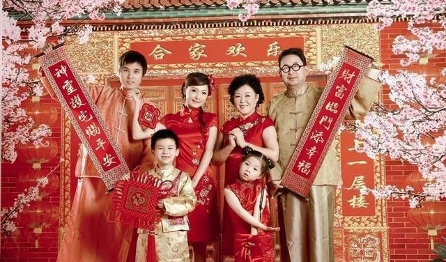 这样子拍春节全家福,值得一晒!
