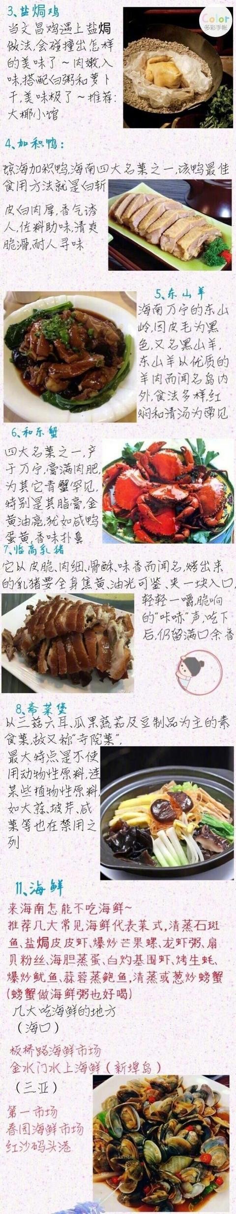 海南旅游 必备美食攻略 及防被宰技巧