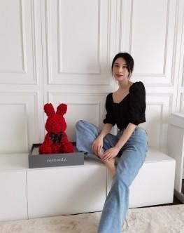 ROSEONLY惊艳程潇生日，玫瑰花熊可爱奢华