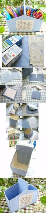 牛奶盒手工制作小动物（废弃牛奶盒的创意手工大全）